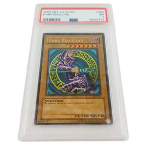 Dark Magician PSA 7 – 2002 Yu-Gi-Oh! SDY-006 – Iconic Card – NM Spellcaster Rare